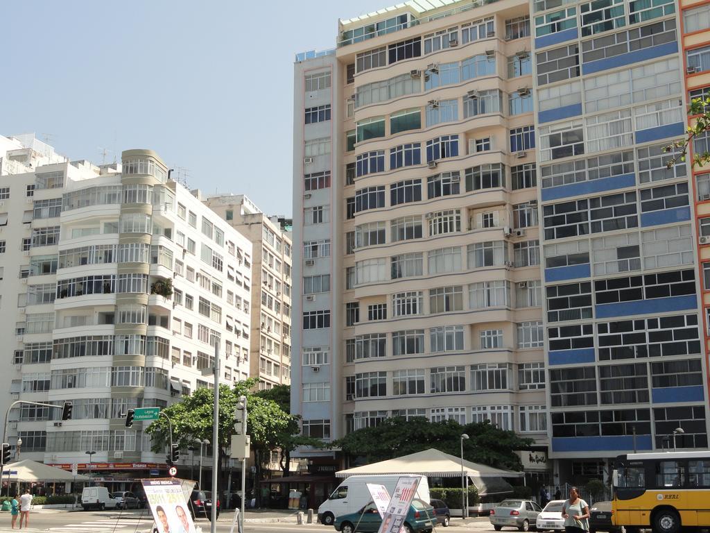 Ferienwohnung Oceanfront Copacabana Rio de Janeiro Exterior foto