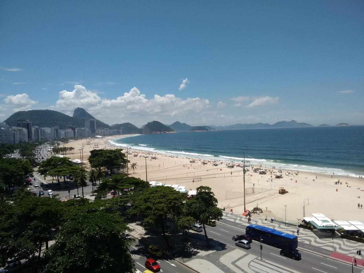 Ferienwohnung Oceanfront Copacabana Rio de Janeiro Exterior foto